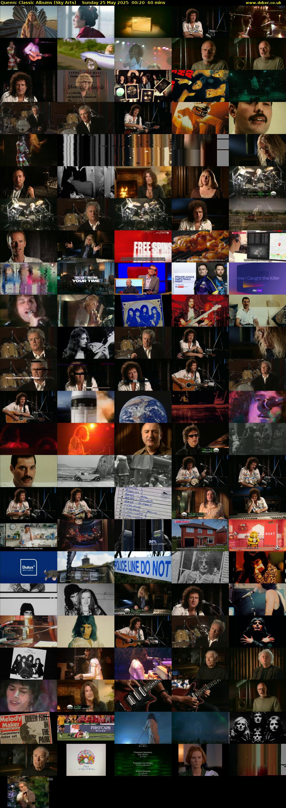 Queen: Classic Albums (Sky Arts) Sunday 25 May 2025 00:20 - 01:20