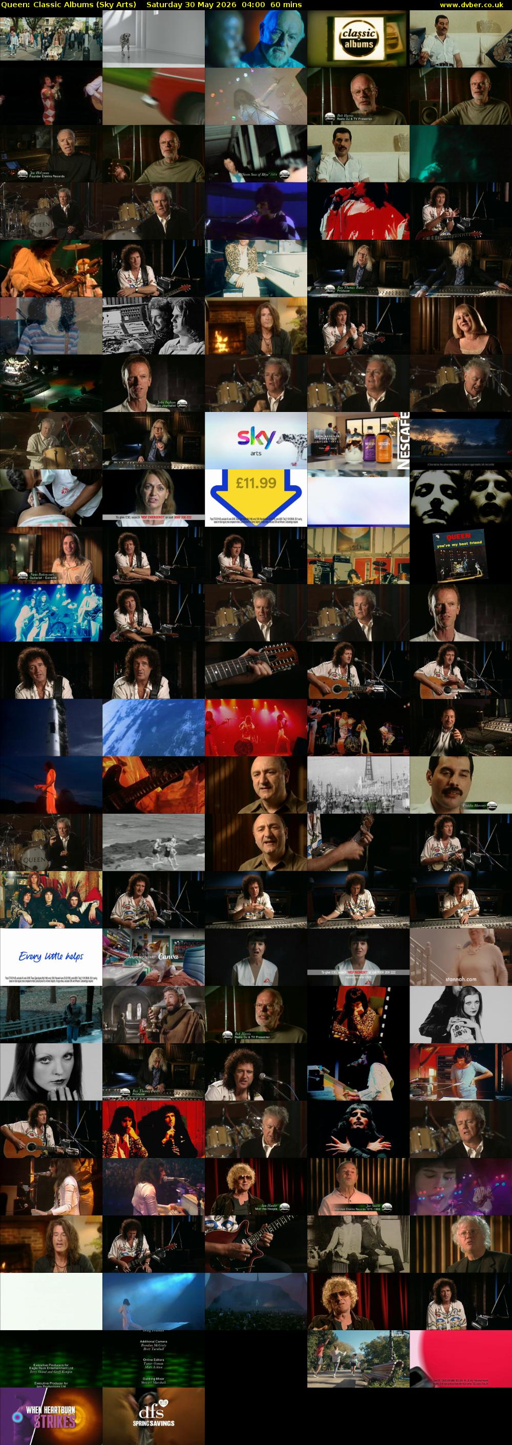 Queen: Classic Albums (Sky Arts) Saturday 30 May 2026 04:00 - 05:00