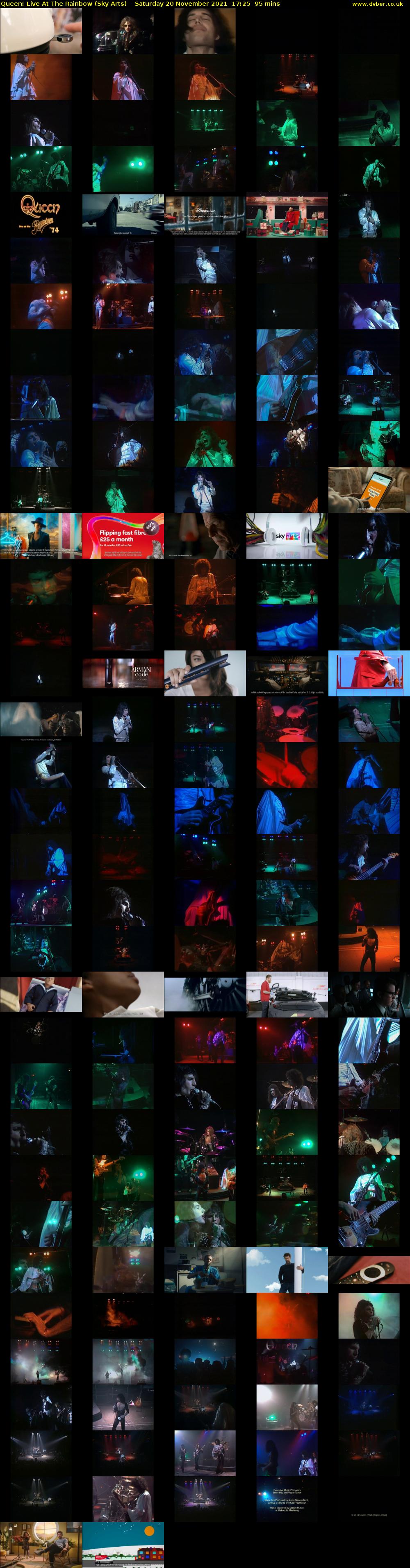 Queen: Live At The Rainbow (Sky Arts) Saturday 20 November 2021 17:25 - 19:00