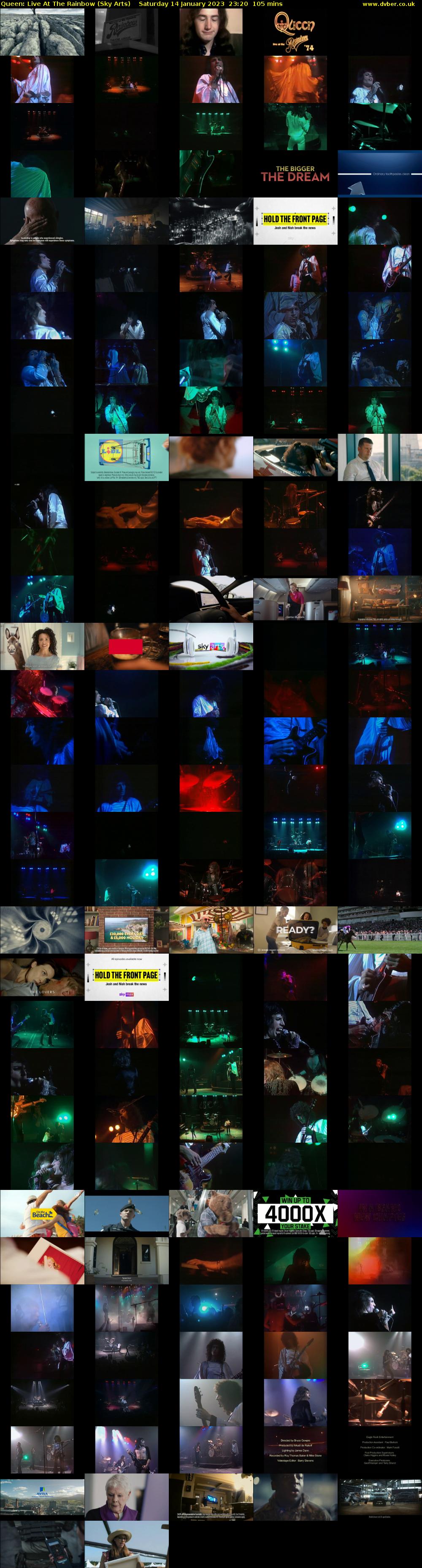 Queen: Live At The Rainbow (Sky Arts) Saturday 14 January 2023 23:20 - 01:05