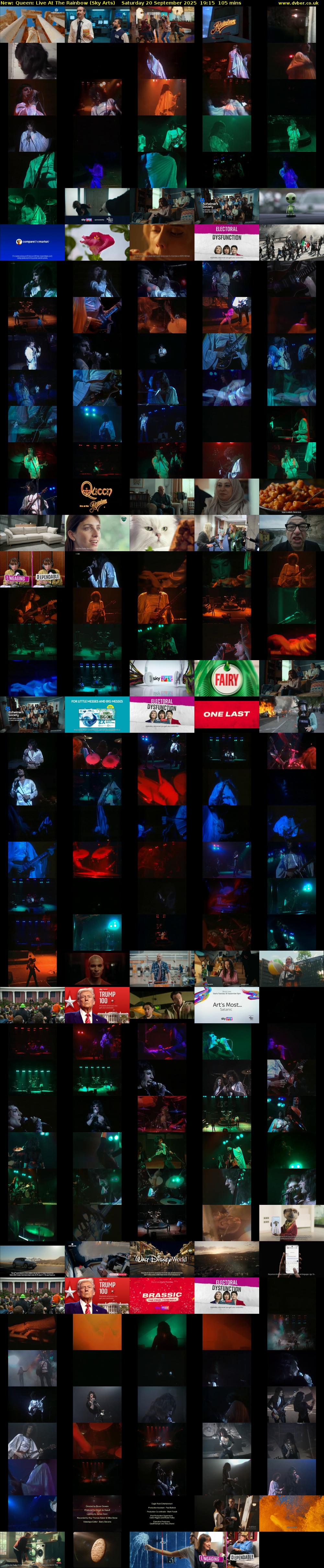 Queen: Live At The Rainbow (Sky Arts) Saturday 20 September 2025 19:15 - 21:00