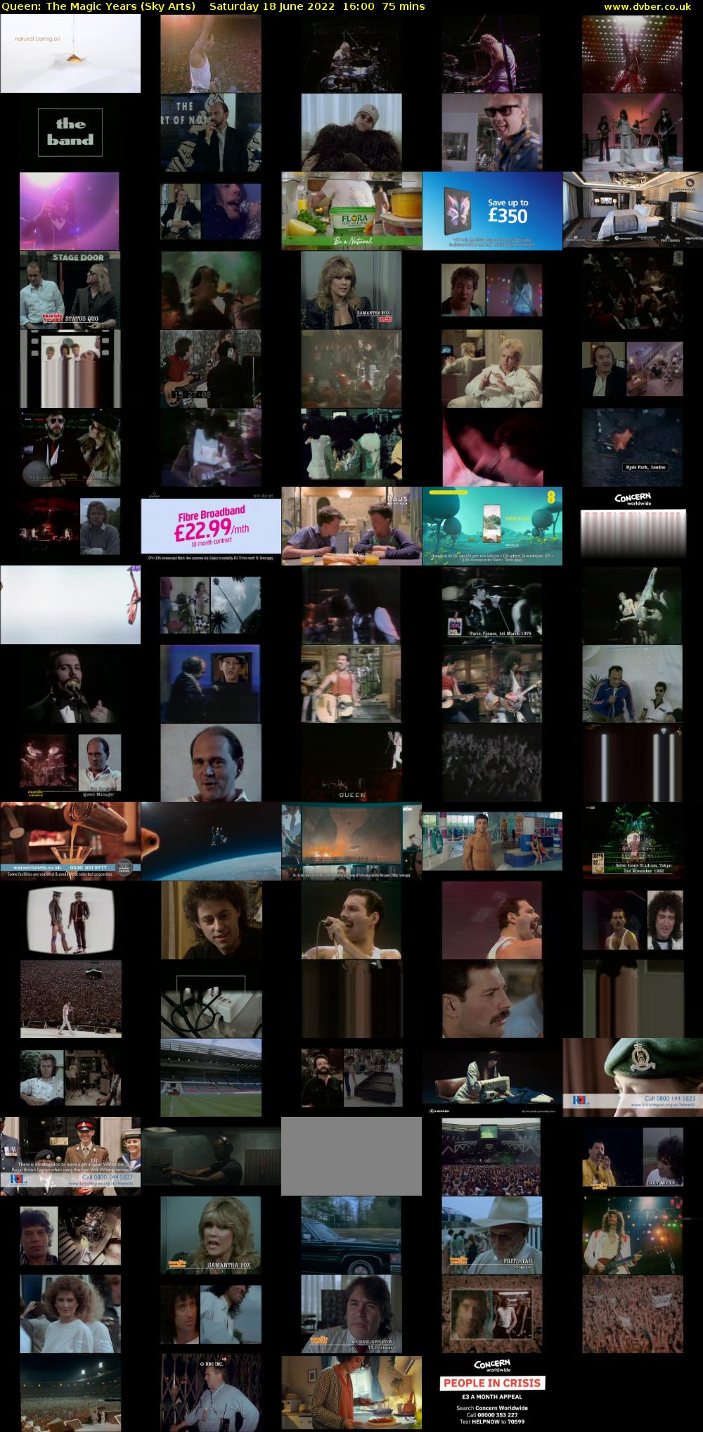 Queen: The Magic Years (Sky Arts) Saturday 18 June 2022 16:00 - 17:15