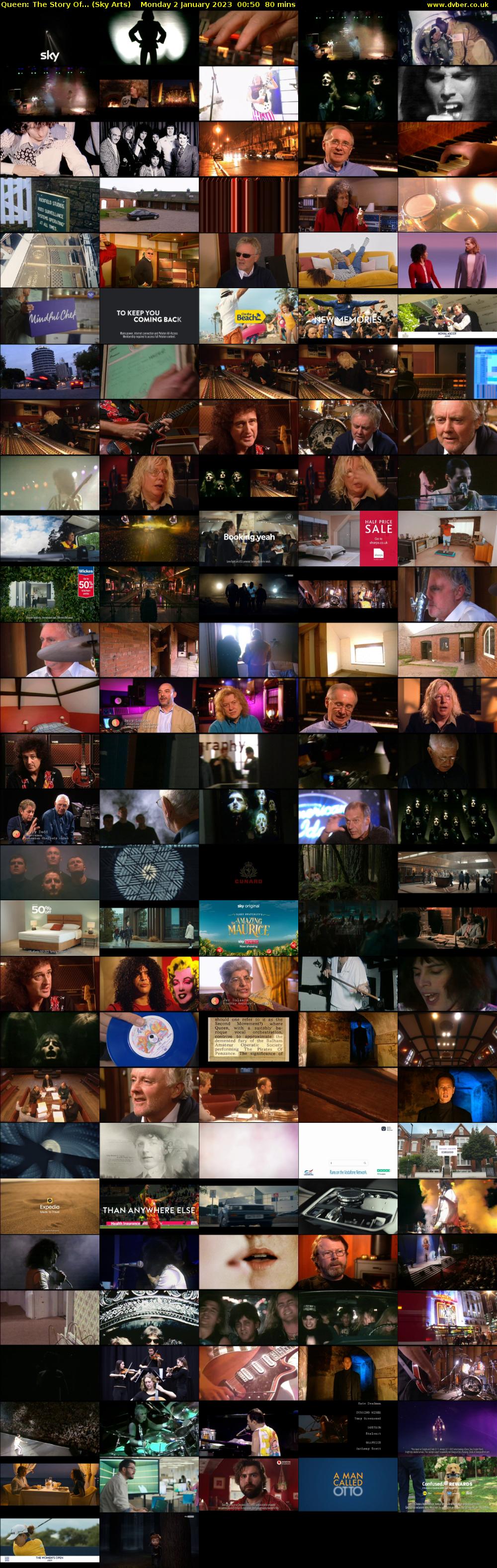 Queen: The Story Of... (Sky Arts) Monday 2 January 2023 00:50 - 02:10