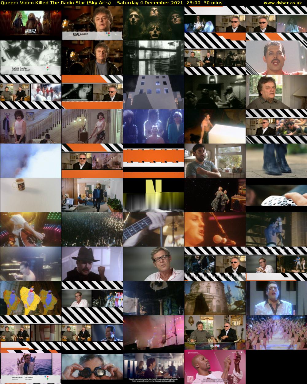 Queen: Video Killed The Radio Star (Sky Arts) Saturday 4 December 2021 23:00 - 23:30