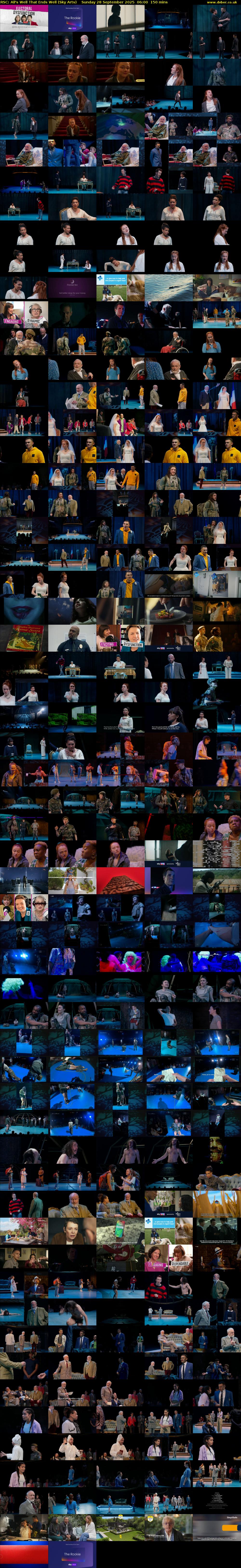 RSC: All's Well That Ends Well (Sky Arts) Sunday 28 September 2025 06:00 - 08:30
