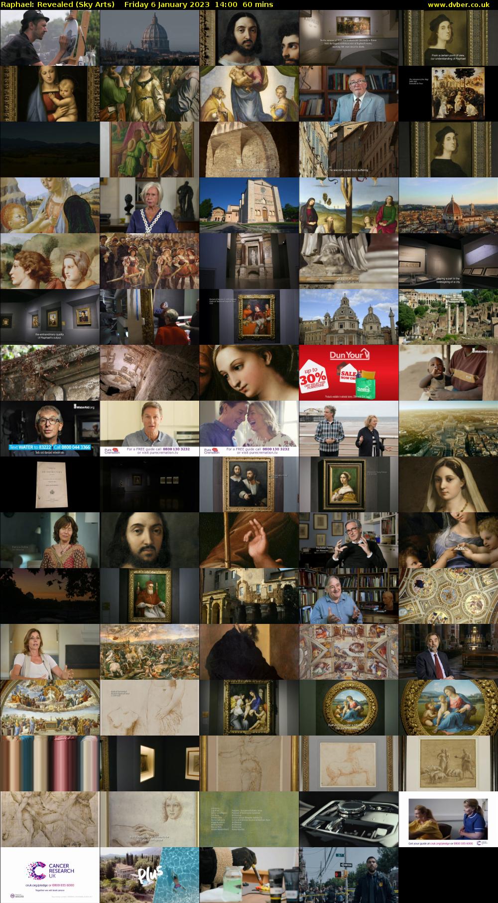 Raphael: Revealed (Sky Arts) Friday 6 January 2023 14:00 - 15:00