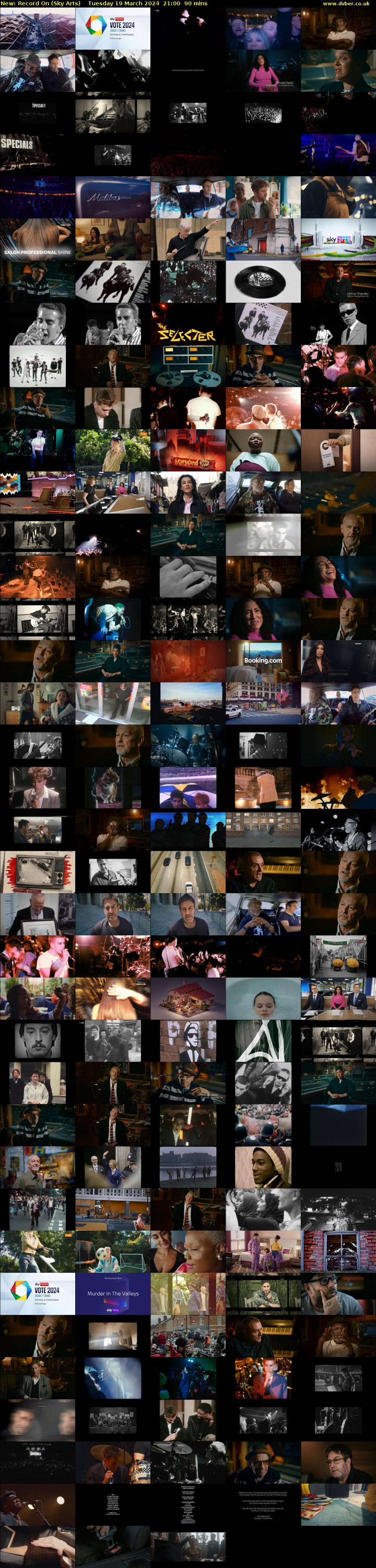 Record On (Sky Arts) Tuesday 19 March 2024 21:00 - 22:30