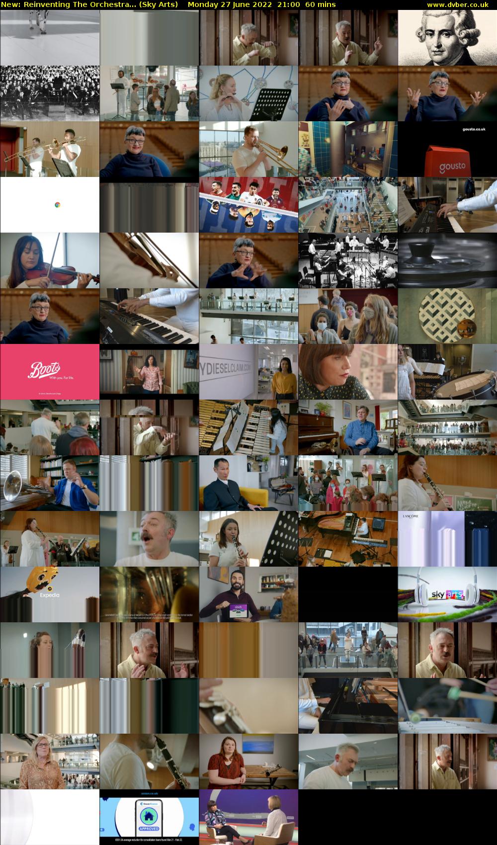 Reinventing The Orchestra... (Sky Arts) Monday 27 June 2022 21:00 - 22:00