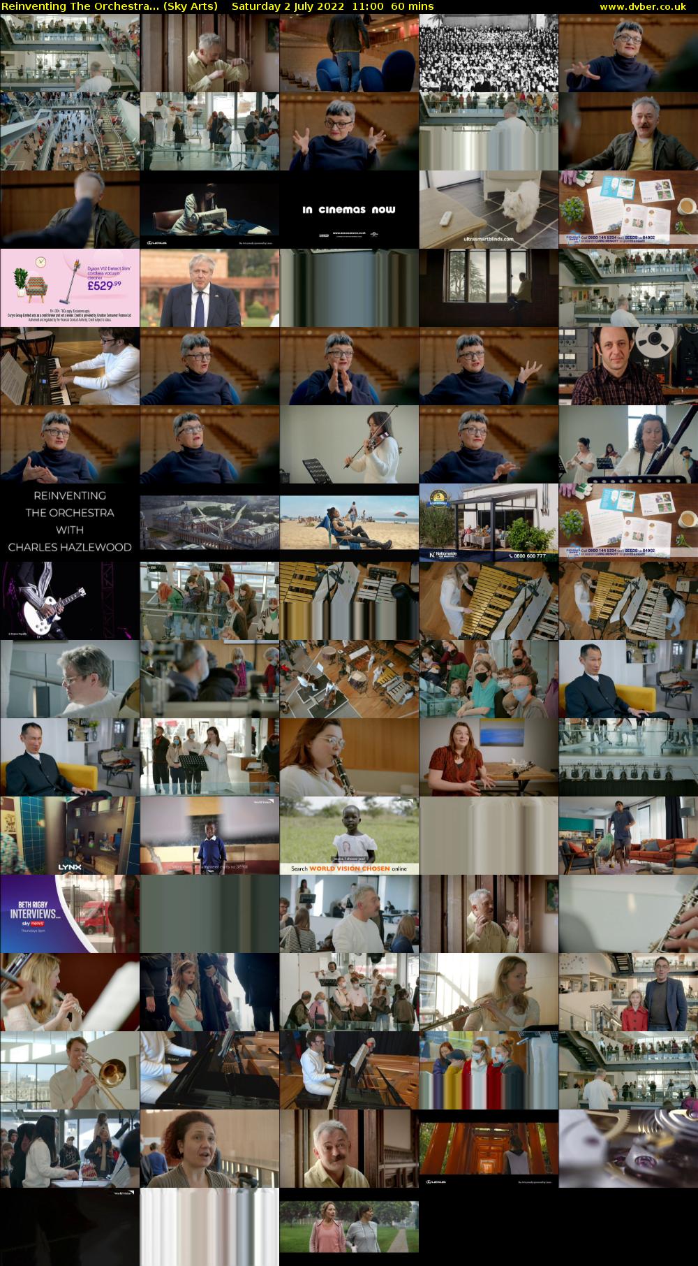 Reinventing The Orchestra... (Sky Arts) Saturday 2 July 2022 11:00 - 12:00