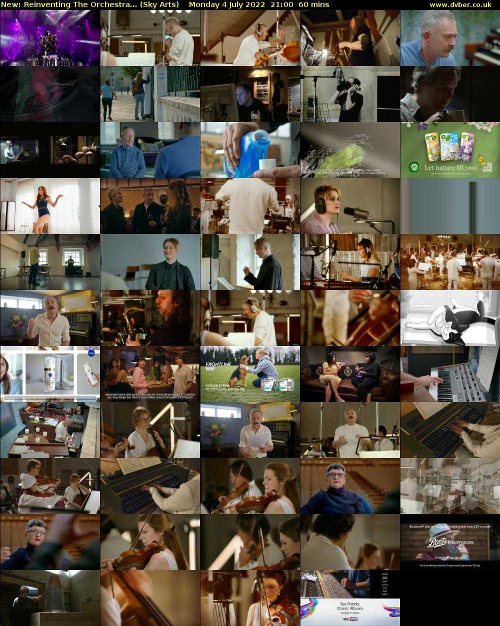 Reinventing The Orchestra... (Sky Arts) Monday 4 July 2022 21:00 - 22:00