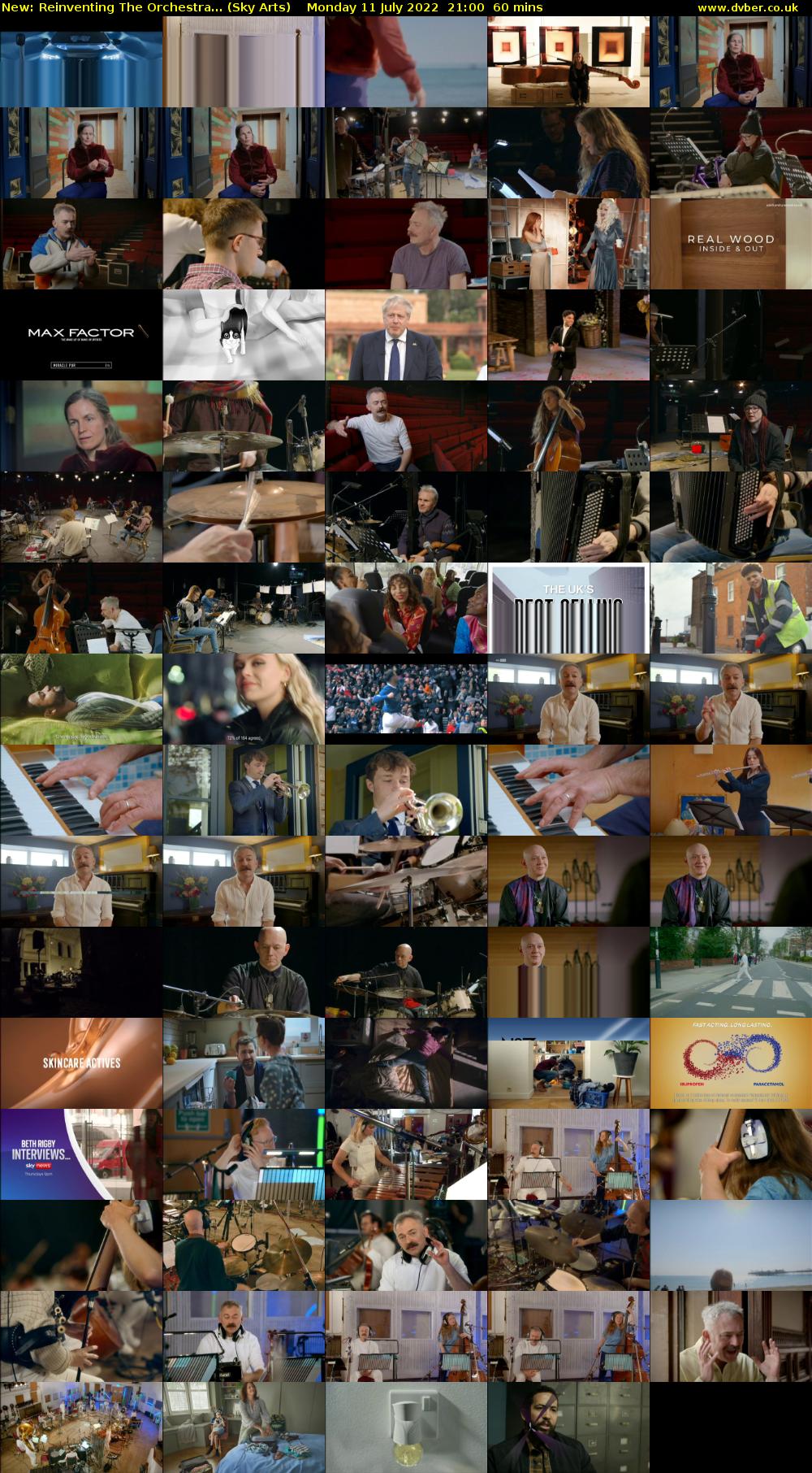 Reinventing The Orchestra... (Sky Arts) Monday 11 July 2022 21:00 - 22:00