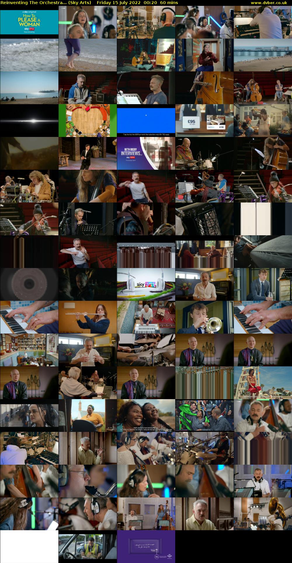Reinventing The Orchestra... (Sky Arts) Friday 15 July 2022 00:20 - 01:20