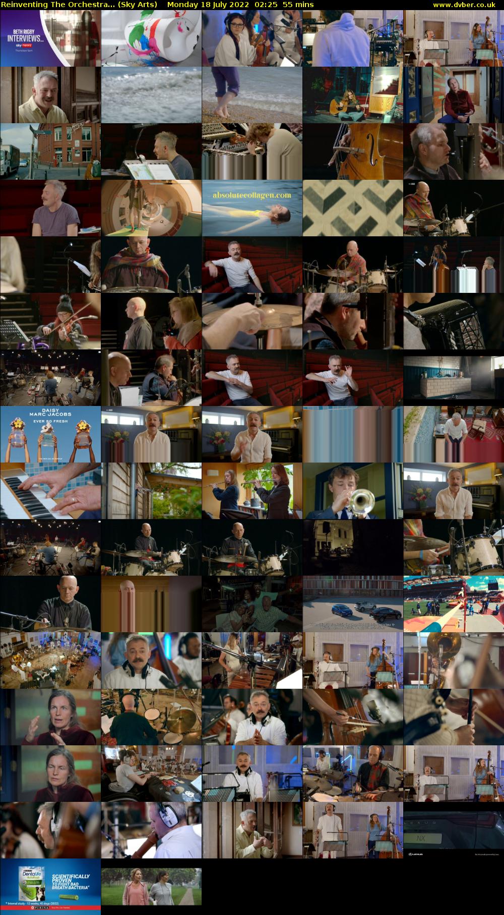 Reinventing The Orchestra... (Sky Arts) Monday 18 July 2022 02:25 - 03:20