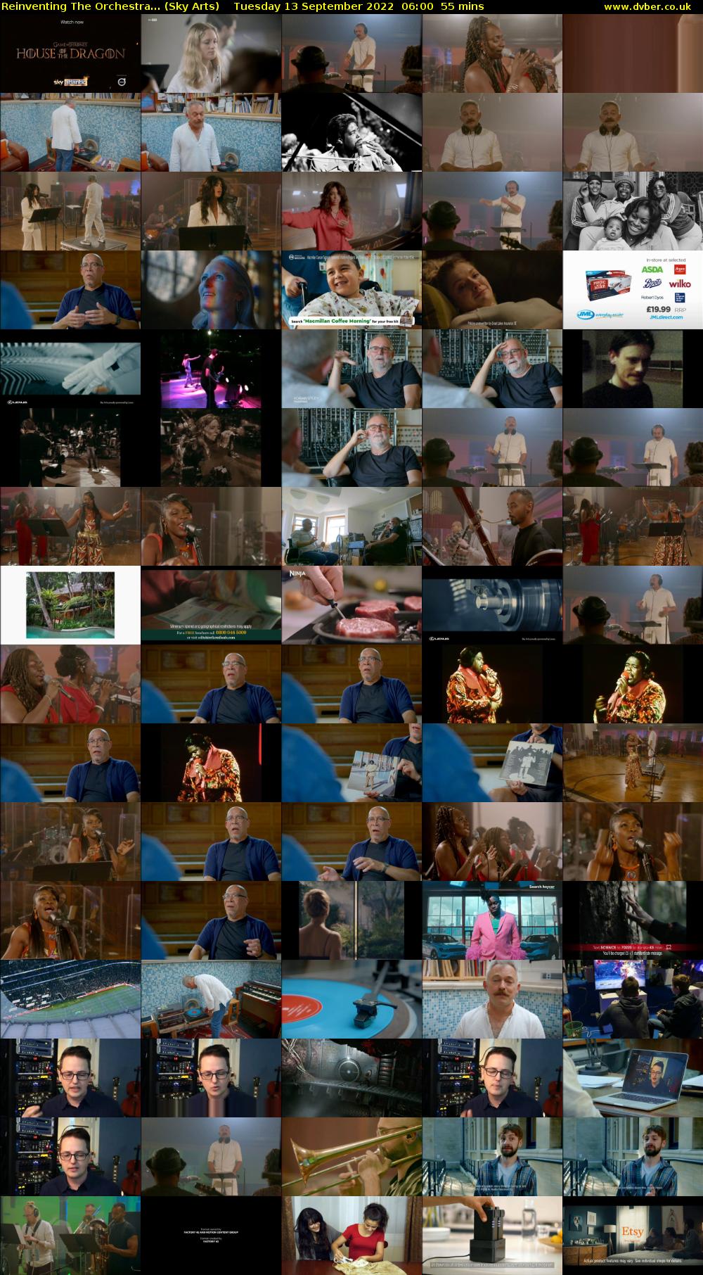 Reinventing The Orchestra... (Sky Arts) Tuesday 13 September 2022 06:00 - 06:55