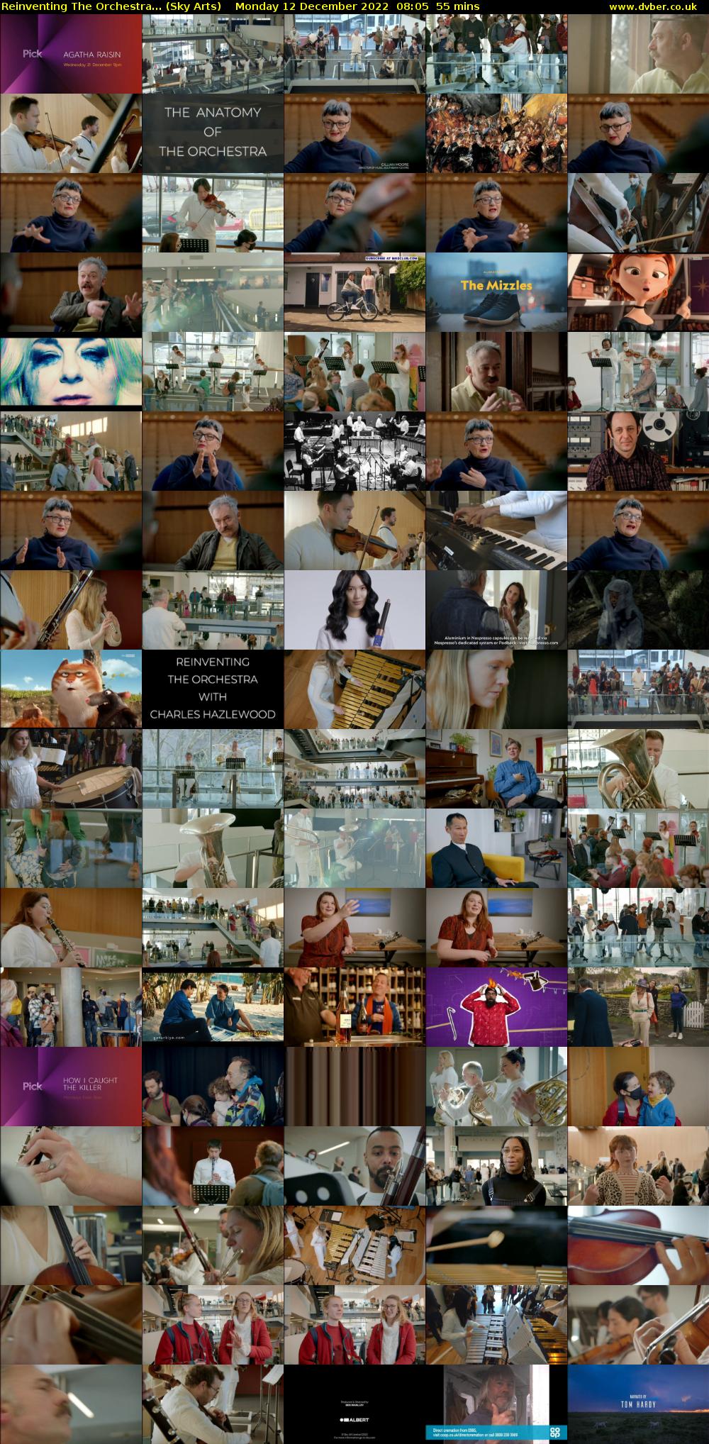 Reinventing The Orchestra... (Sky Arts) Monday 12 December 2022 08:05 - 09:00