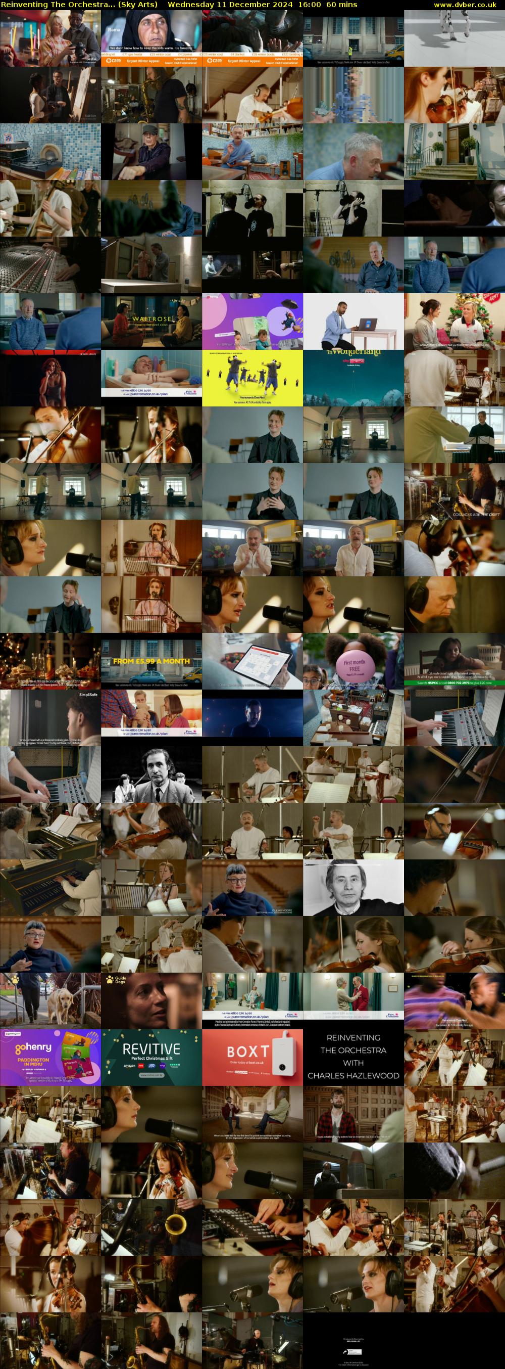 Reinventing The Orchestra... (Sky Arts) Wednesday 11 December 2024 16:00 - 17:00