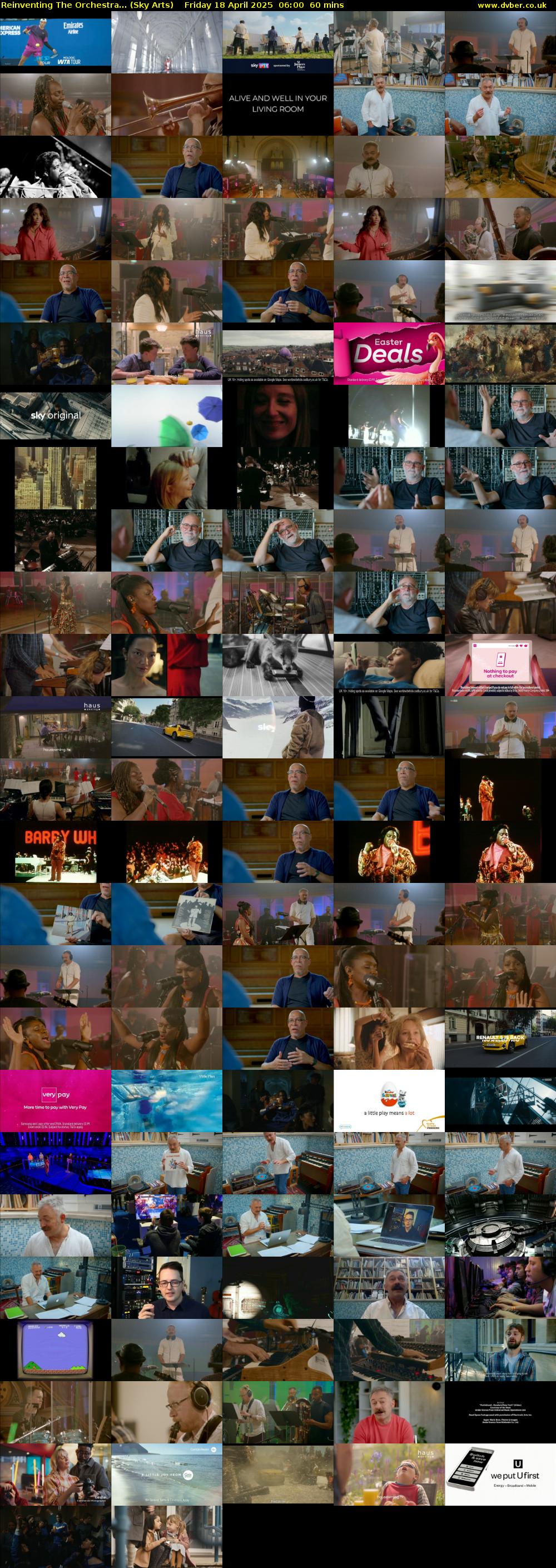 Reinventing The Orchestra... (Sky Arts) Friday 18 April 2025 06:00 - 07:00