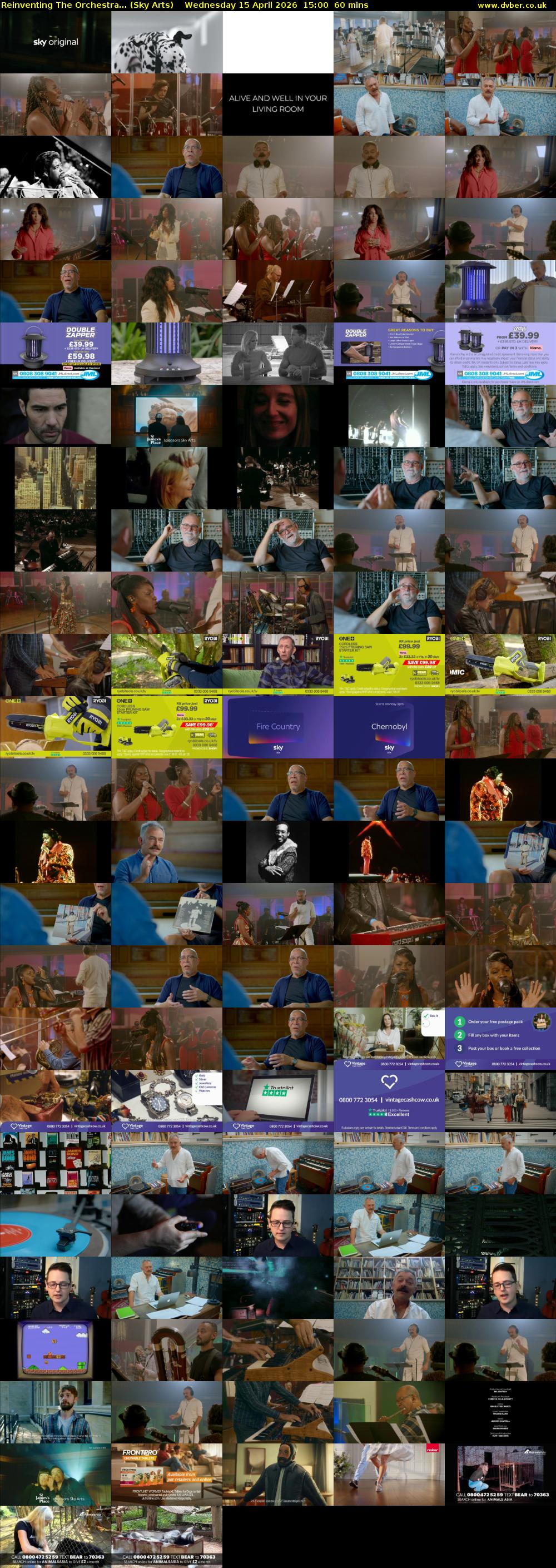 Reinventing The Orchestra... (Sky Arts) Wednesday 15 April 2026 15:00 - 16:00