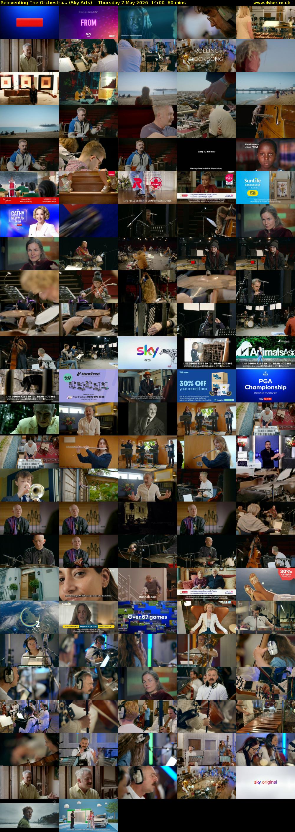 Reinventing The Orchestra... (Sky Arts) Thursday 7 May 2026 14:00 - 15:00