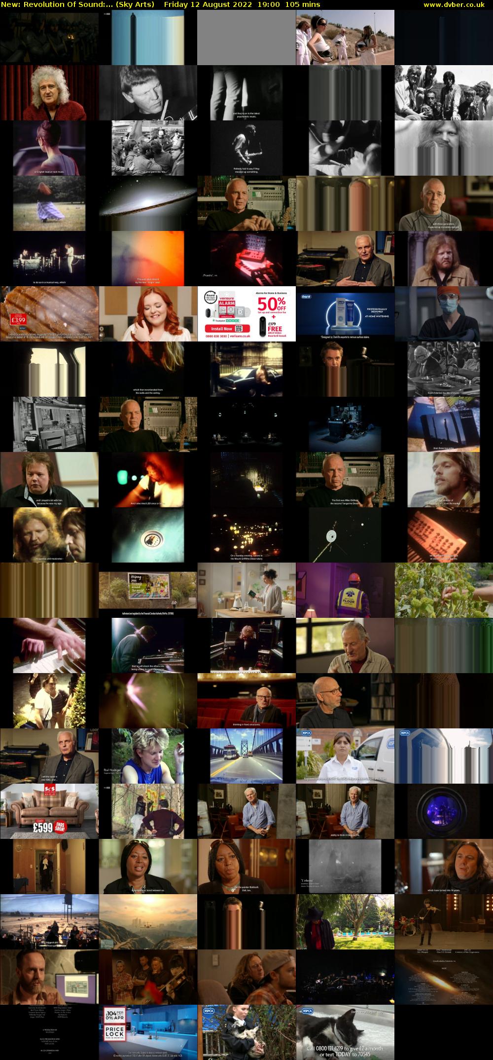 Revolution Of Sound:... (Sky Arts) Friday 12 August 2022 19:00 - 20:45