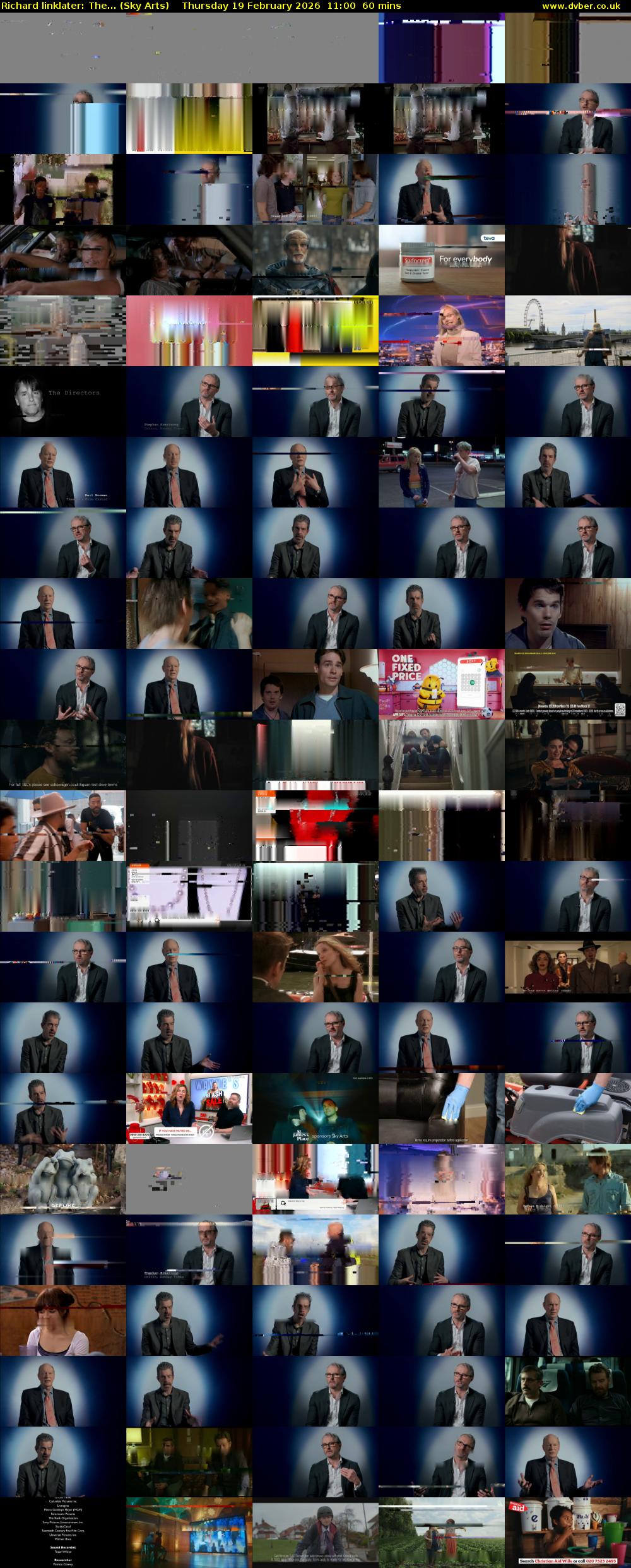 Richard linklater: The... (Sky Arts) Thursday 19 February 2026 11:00 - 12:00