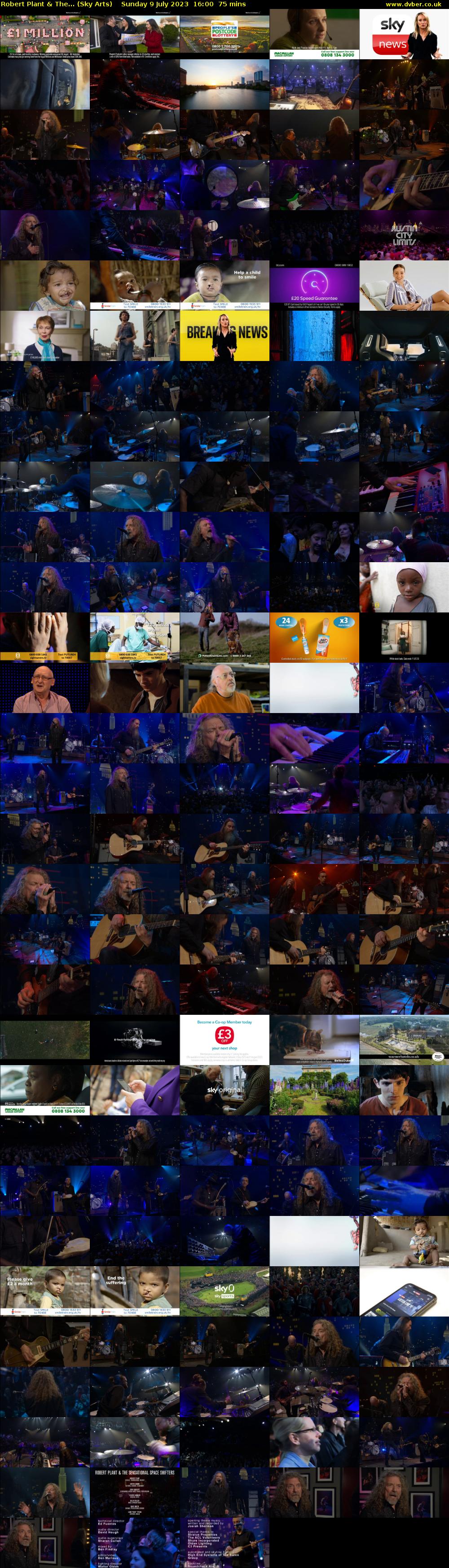 Robert Plant & The... (Sky Arts) Sunday 9 July 2023 16:00 - 17:15