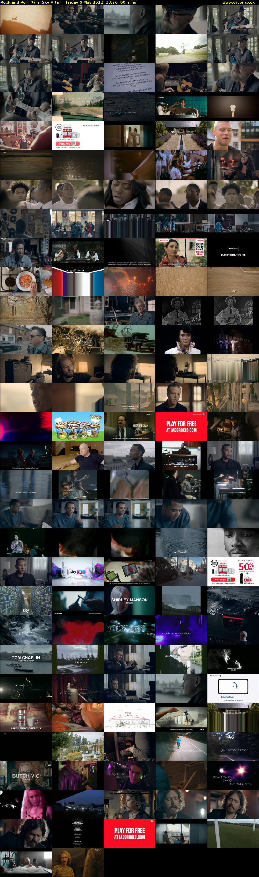 Rock and Roll: Pain (Sky Arts) Friday 6 May 2022 23:20 - 00:50