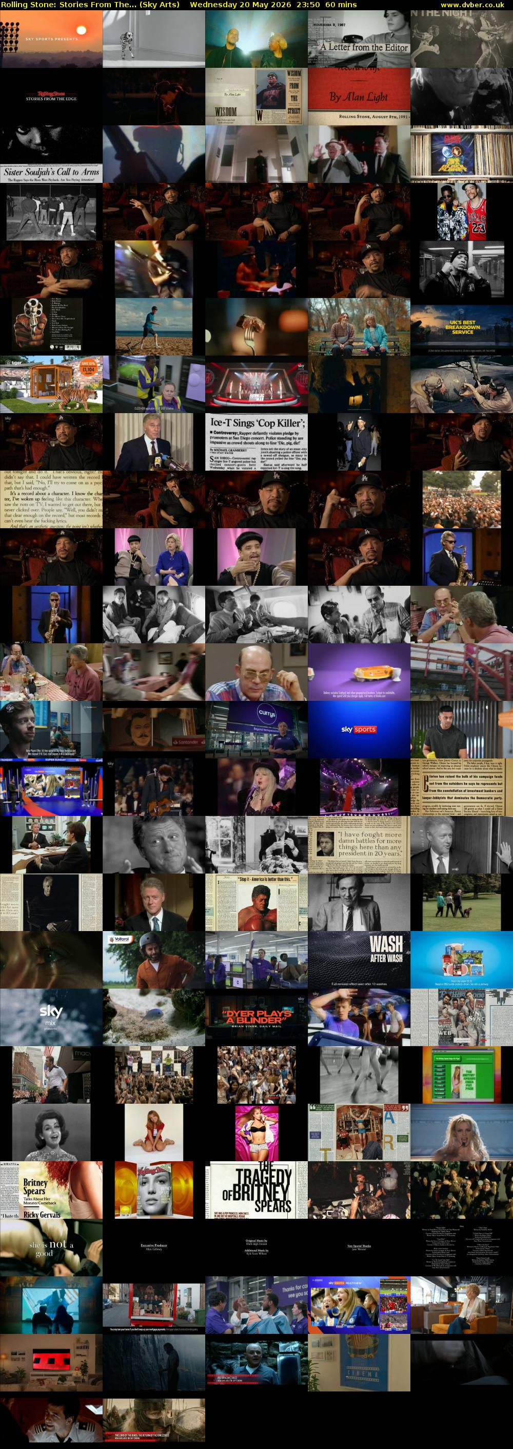 Rolling Stone: Stories From The... (Sky Arts) Wednesday 20 May 2026 23:50 - 00:50