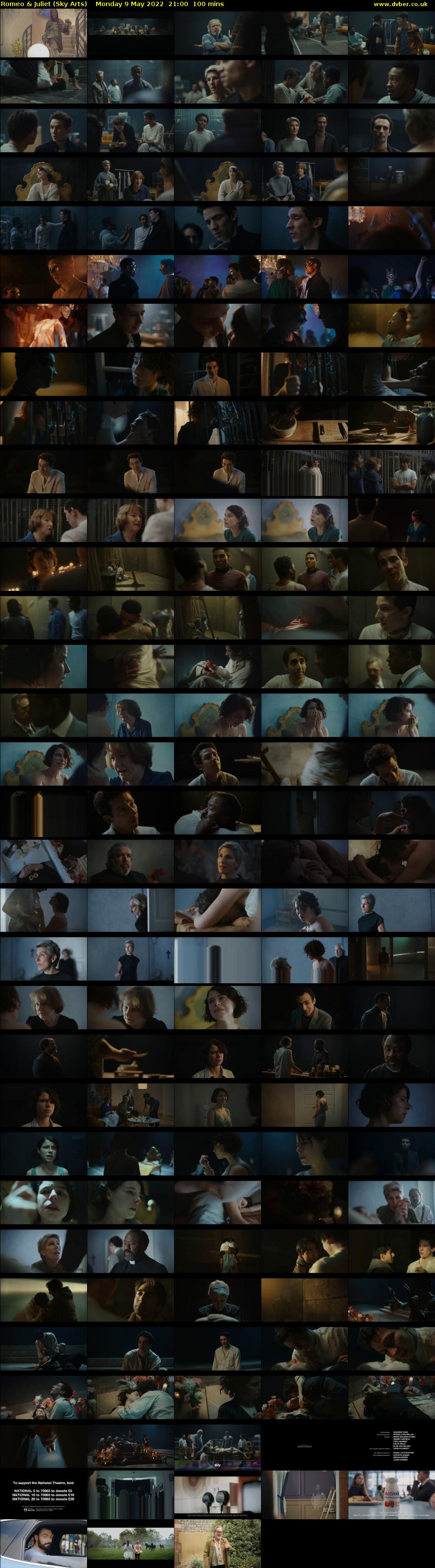 Romeo & Juliet (Sky Arts) Monday 9 May 2022 21:00 - 22:40