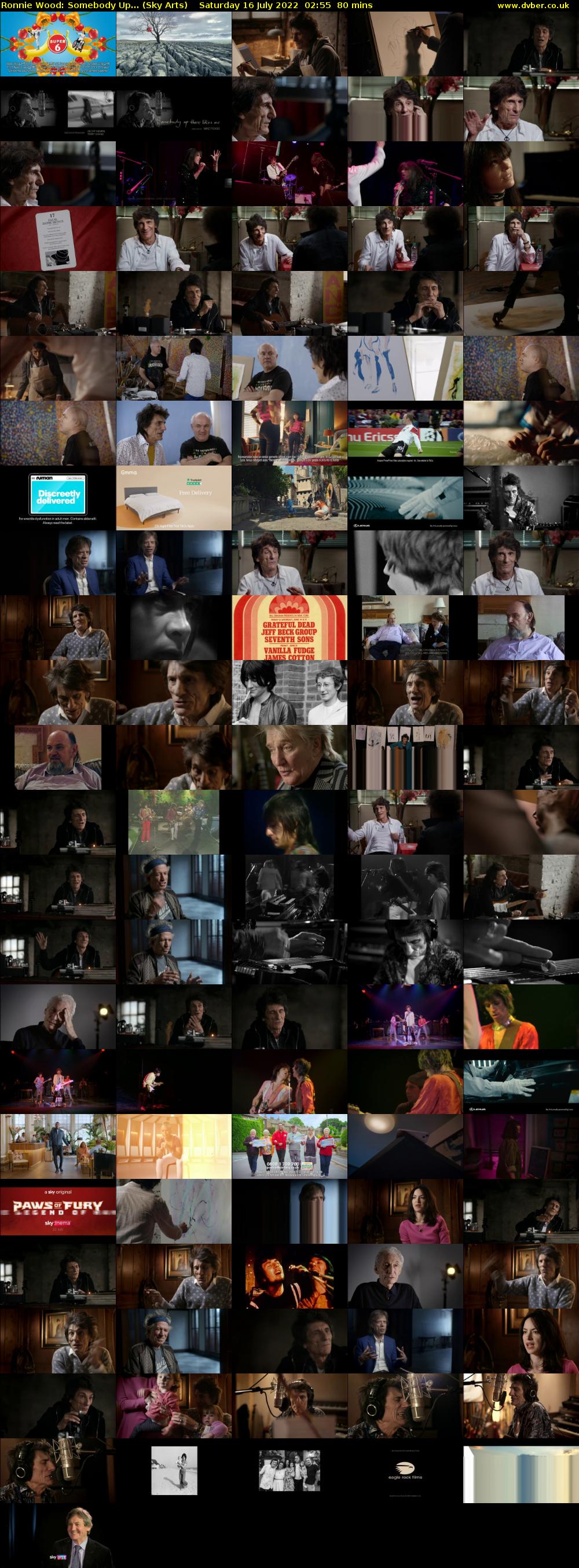 Ronnie Wood: Somebody Up... (Sky Arts) Saturday 16 July 2022 02:55 - 04:15
