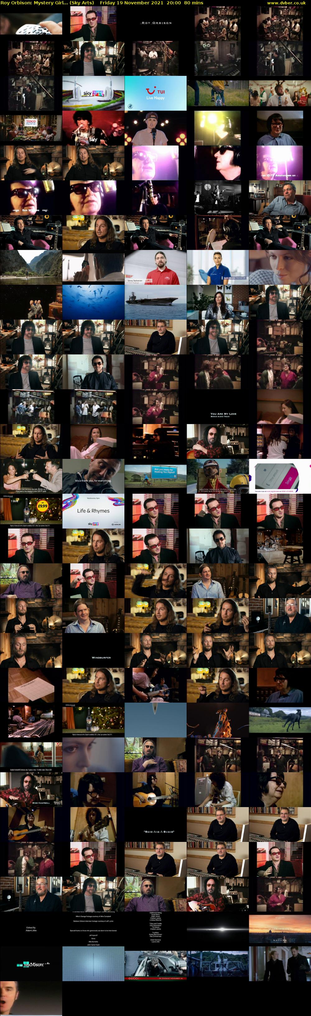 Roy Orbison: Mystery Girl... (Sky Arts) Friday 19 November 2021 20:00 - 21:20