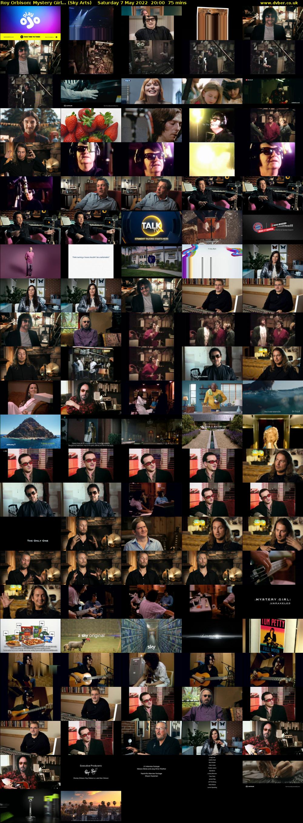 Roy Orbison: Mystery Girl... (Sky Arts) Saturday 7 May 2022 20:00 - 21:15