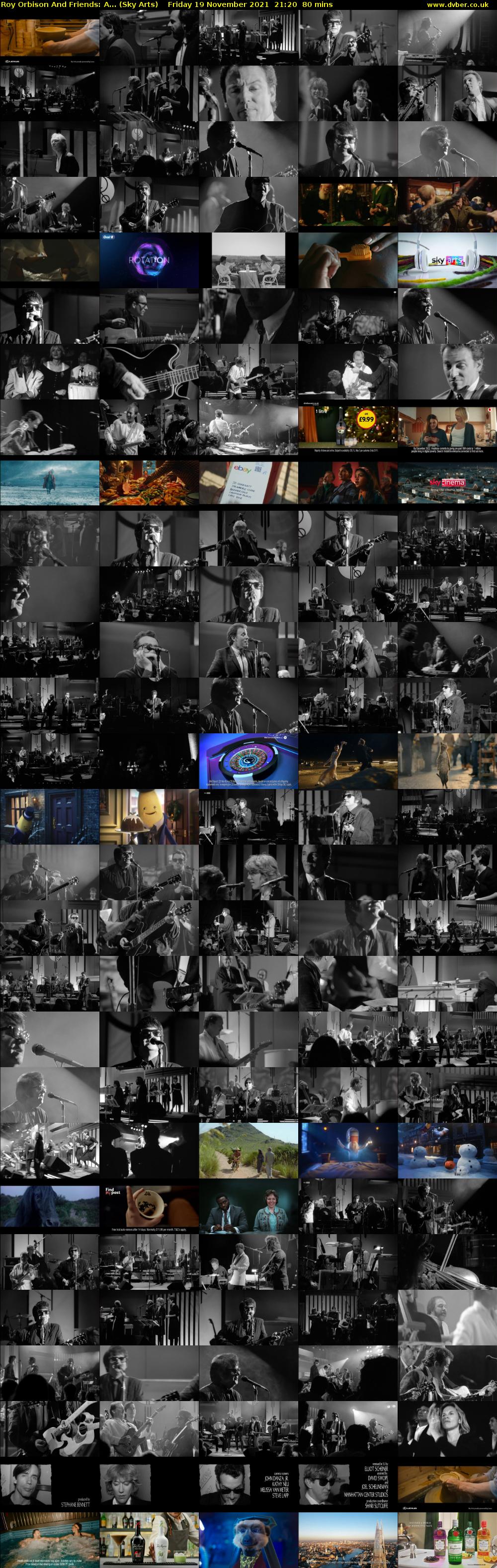 Roy Orbison And Friends: A... (Sky Arts) Friday 19 November 2021 21:20 - 22:40