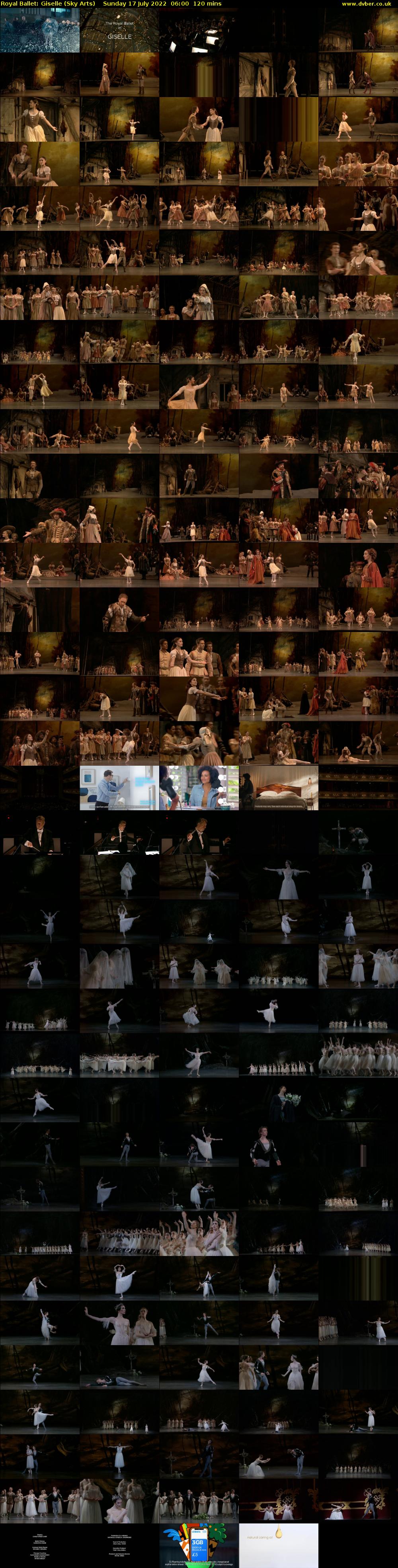 Royal Ballet: Giselle (Sky Arts) Sunday 17 July 2022 06:00 - 08:00