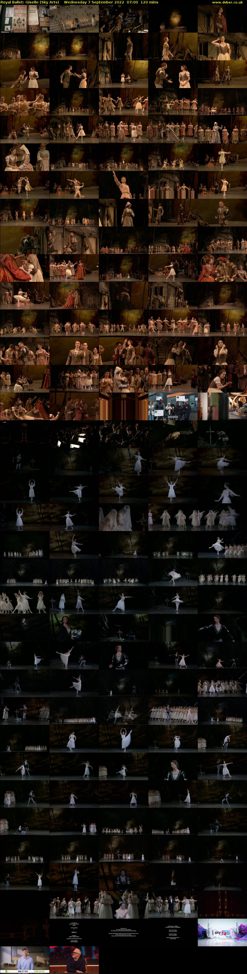 Royal Ballet: Giselle (Sky Arts) Wednesday 7 September 2022 07:00 - 09:00