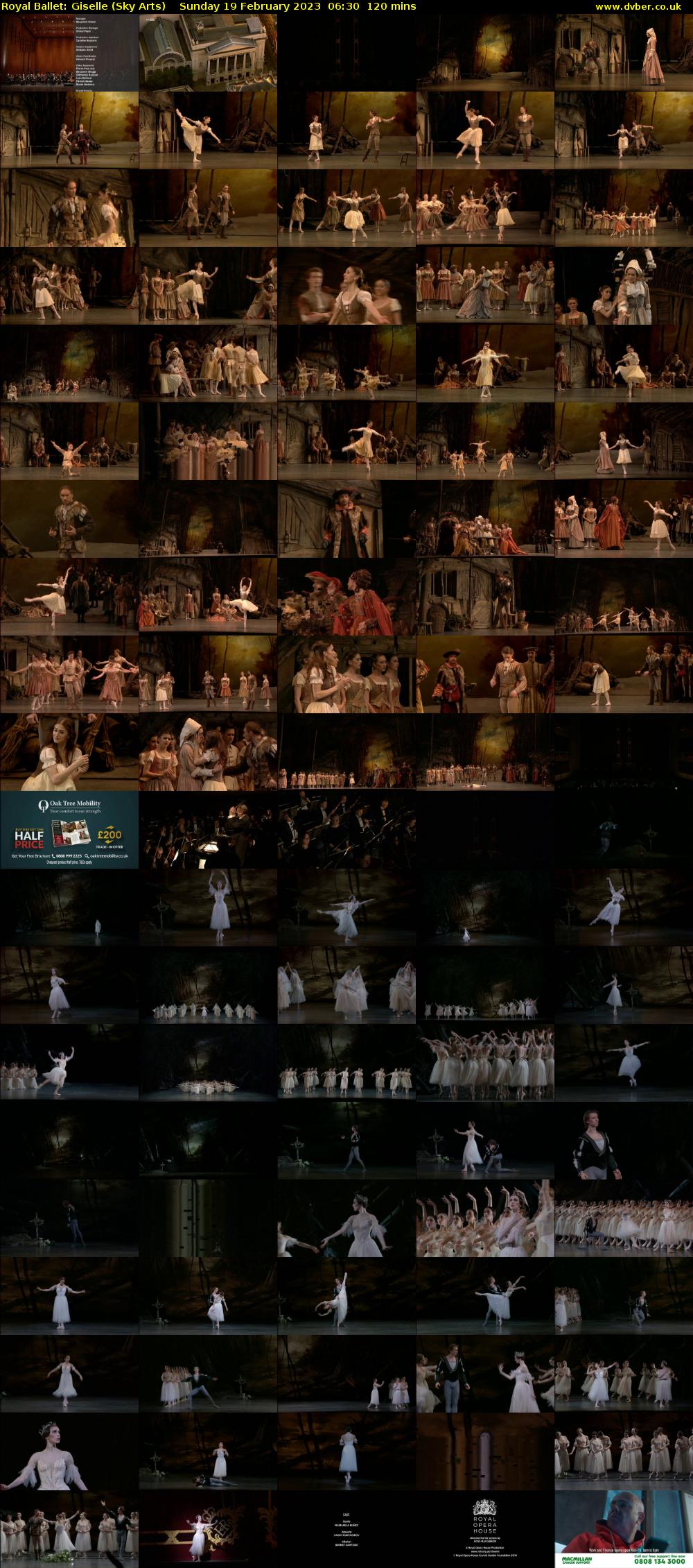 Royal Ballet: Giselle (Sky Arts) Sunday 19 February 2023 06:30 - 08:30