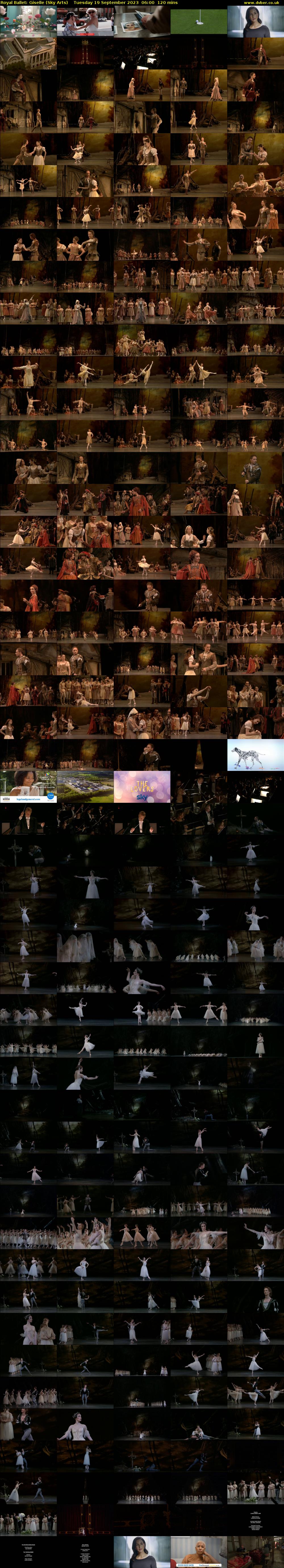 Royal Ballet: Giselle (Sky Arts) Tuesday 19 September 2023 06:00 - 08:00