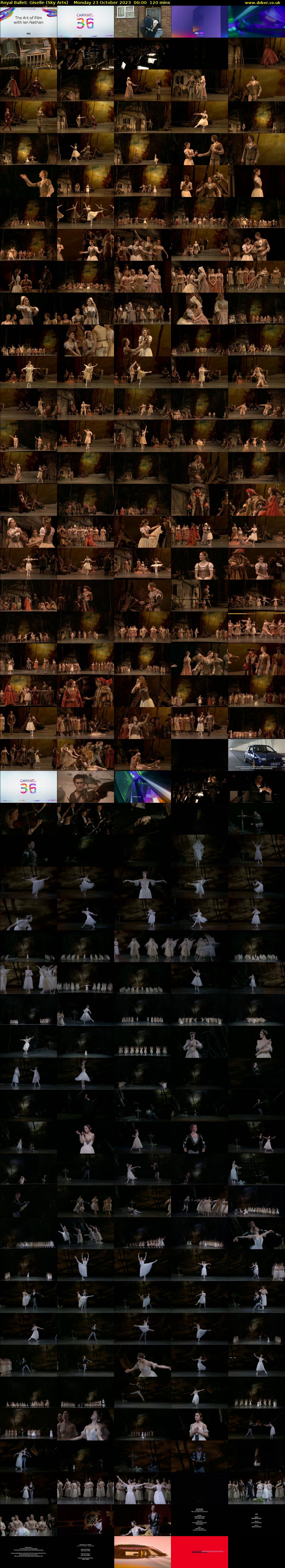 Royal Ballet: Giselle (Sky Arts) Monday 23 October 2023 06:00 - 08:00
