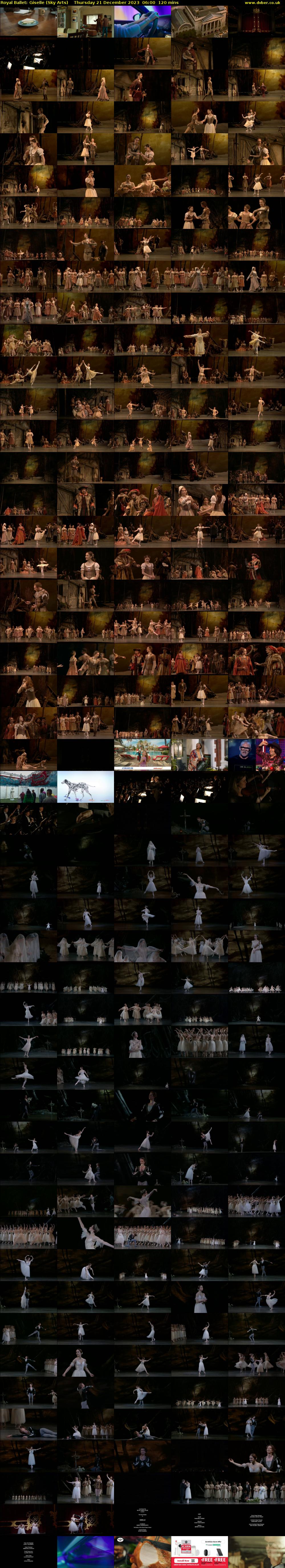Royal Ballet: Giselle (Sky Arts) Thursday 21 December 2023 06:00 - 08:00