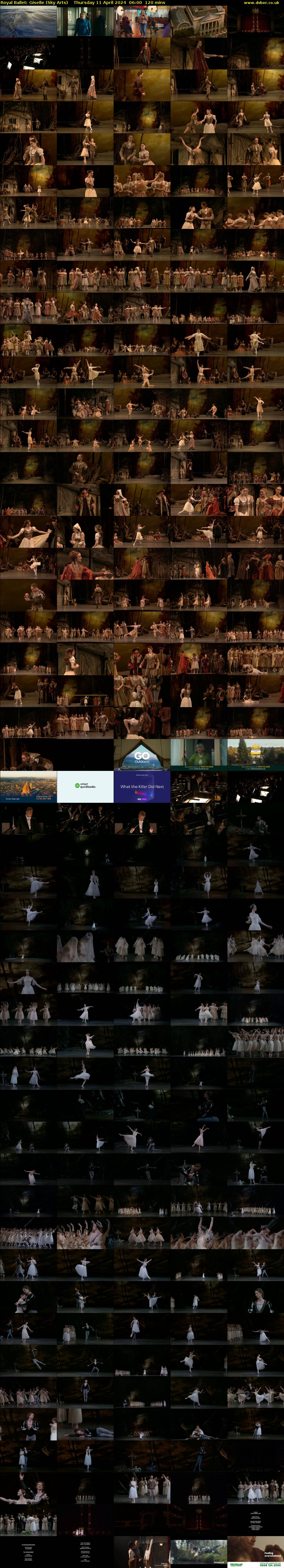 Royal Ballet: Giselle (Sky Arts) Thursday 11 April 2024 06:00 - 08:00