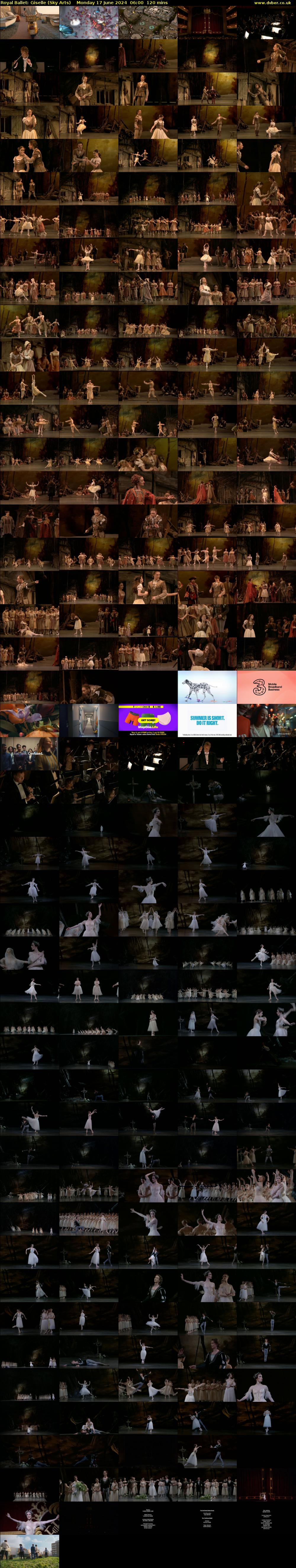 Royal Ballet: Giselle (Sky Arts) Monday 17 June 2024 06:00 - 08:00