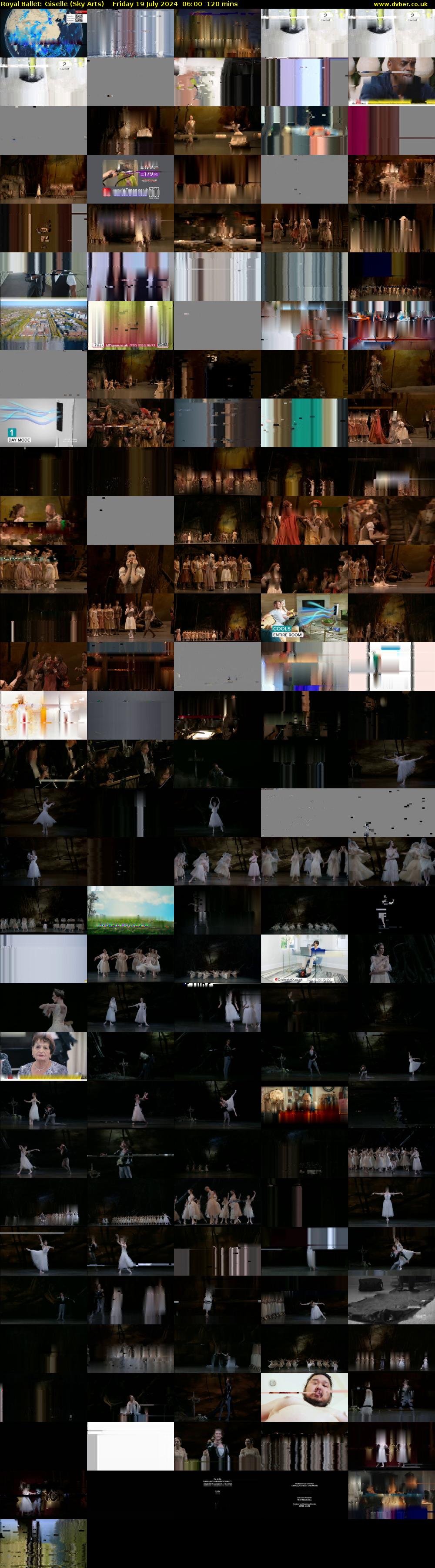 Royal Ballet: Giselle (Sky Arts) Friday 19 July 2024 06:00 - 08:00