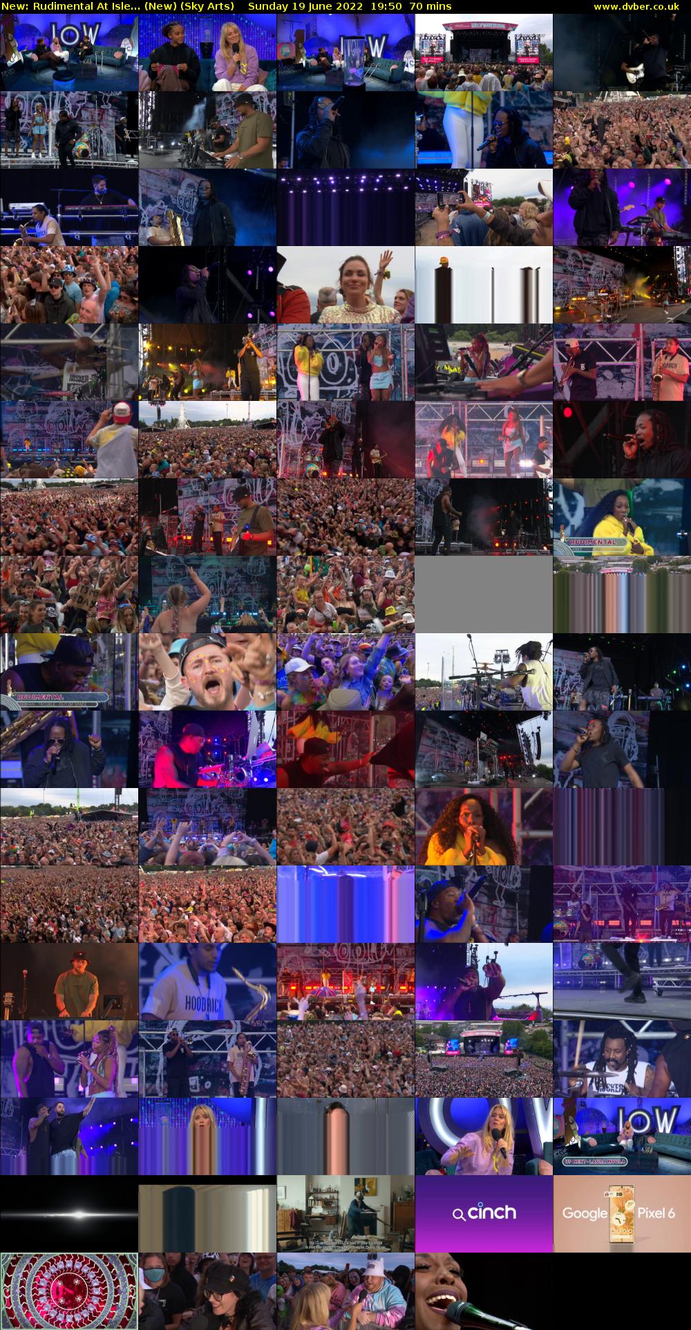 Rudimental At Isle... (New) (Sky Arts) Sunday 19 June 2022 19:50 - 21:00