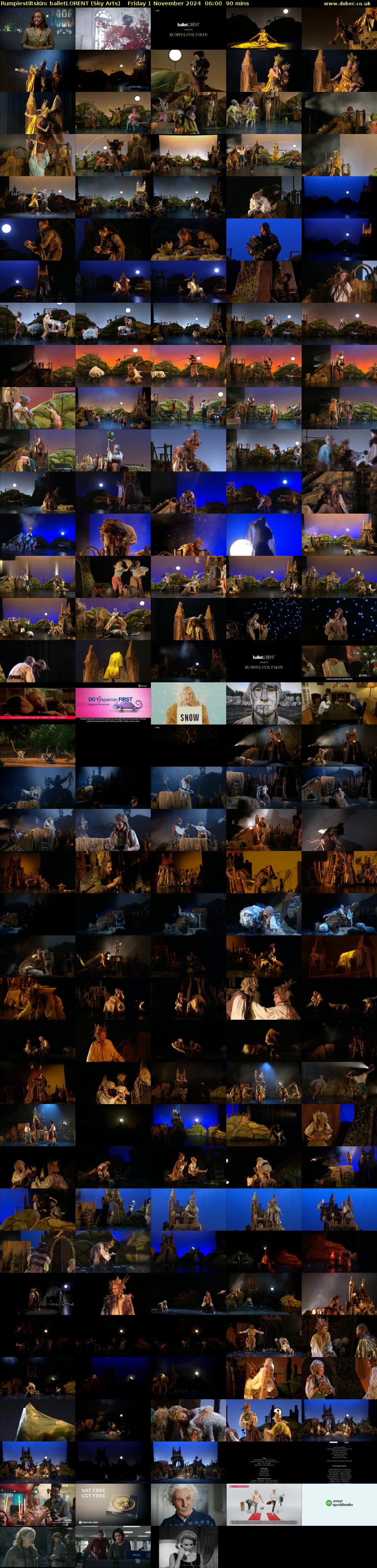 Rumplestiltskin: balletLORENT (Sky Arts) Friday 1 November 2024 06:00 - 07:30