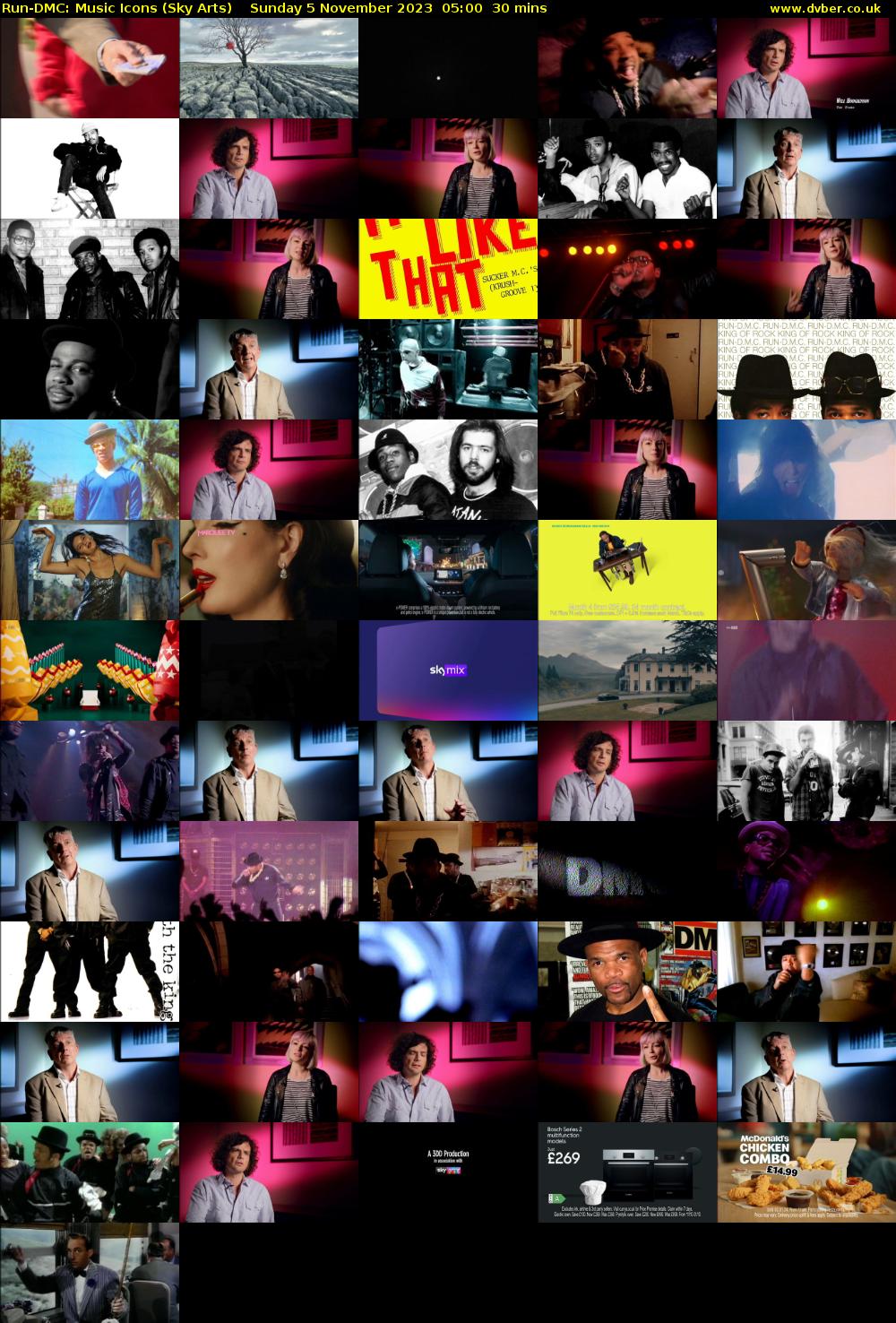 Run-DMC: Music Icons (Sky Arts) Sunday 5 November 2023 05:00 - 05:30