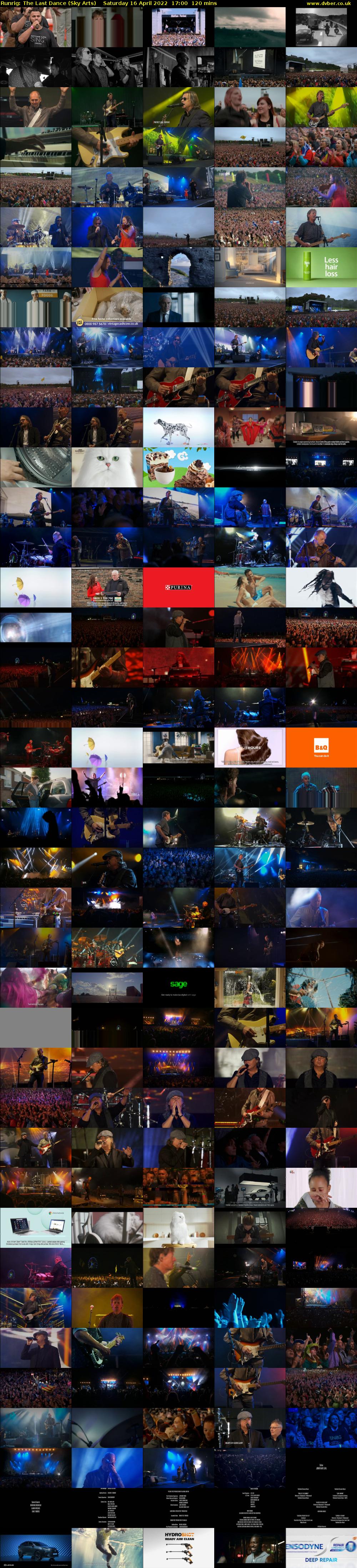 Runrig: The Last Dance (Sky Arts) Saturday 16 April 2022 17:00 - 19:00