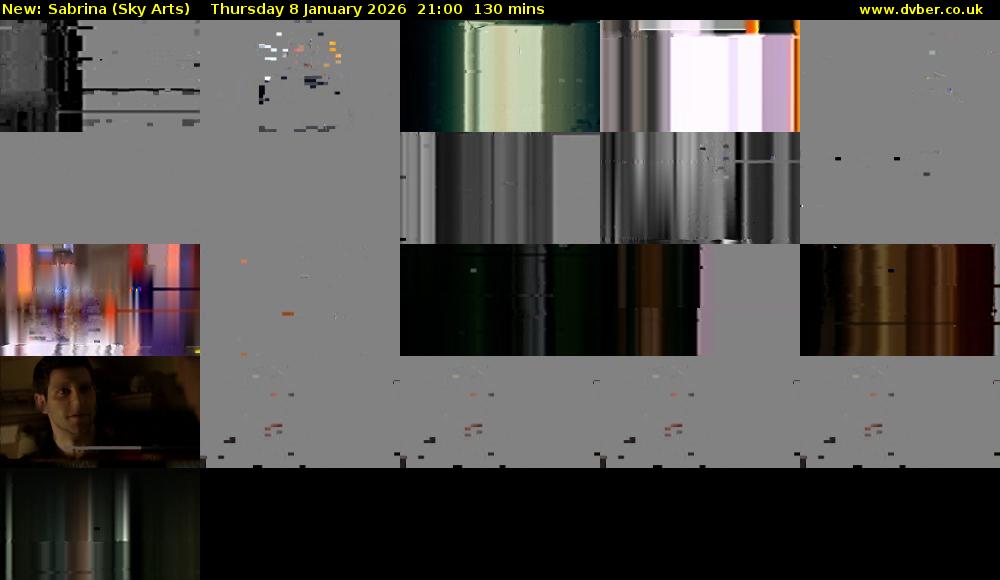 Sabrina (Sky Arts) Thursday 8 January 2026 21:00 - 23:10