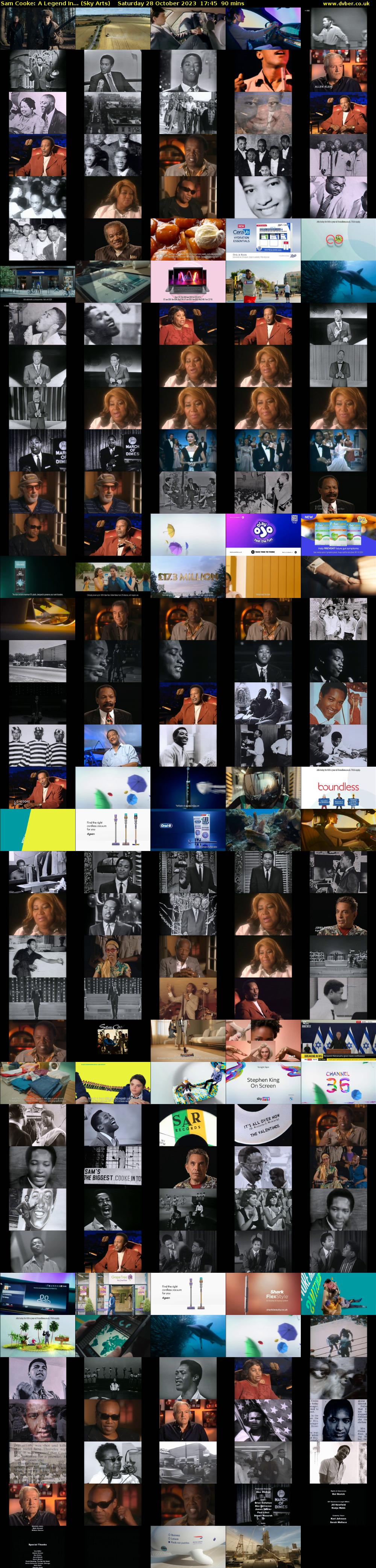 Sam Cooke: A Legend In... (Sky Arts) Saturday 28 October 2023 17:45 - 19:15