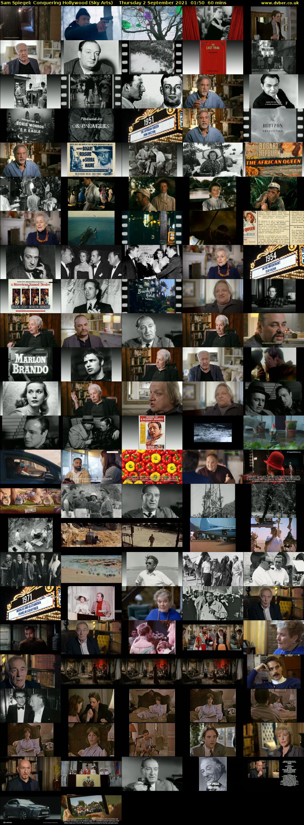 Sam Spiegel: Conquering Hollywood (Sky Arts) Thursday 2 September 2021 02:50 - 03:50