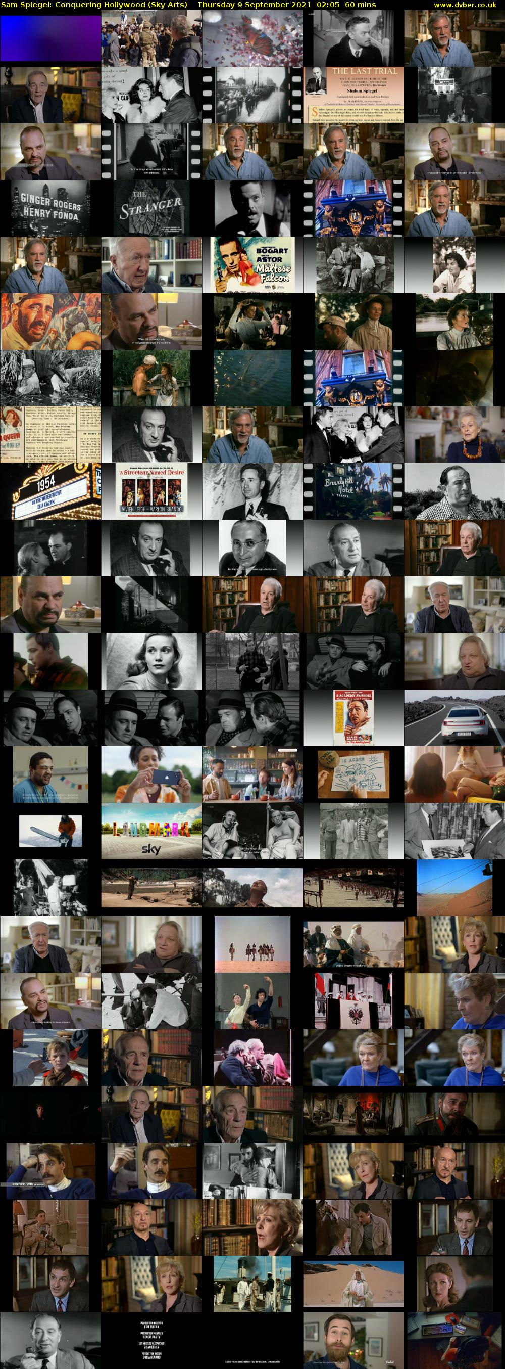 Sam Spiegel: Conquering Hollywood (Sky Arts) Thursday 9 September 2021 03:05 - 04:05